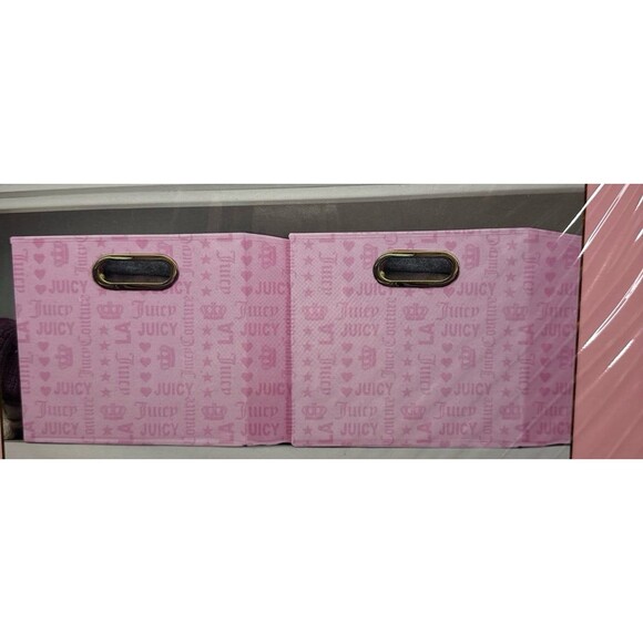 Juicy Couture Collapsible Bins - Picture 2 of 6
